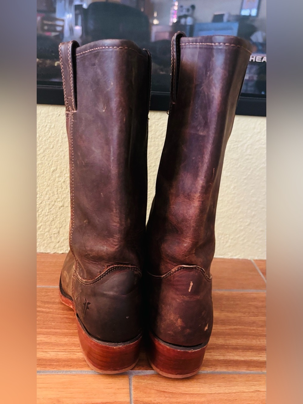 Frye Cavalry Pull On Boots | Gaucho | USA Made | Men’s Size: 9 - Picture 5 of 9